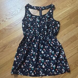 Floral Navy Dress